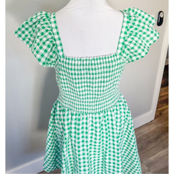 Old Navy Mint Checkered Midi Dress - Picture 6 of 14